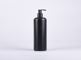 Flasche "Ben" 500ml, mit Dispenser schwarz-matt